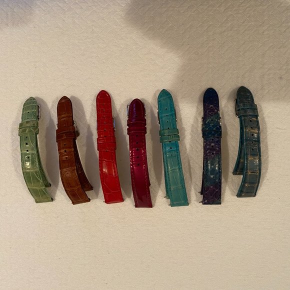 Michele Watch Bands, Alligator - Picture 1 of 4